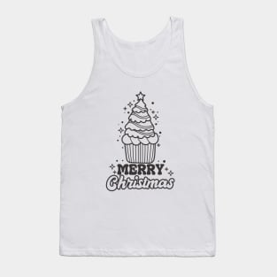 Merry Christmas Cake Tank Top